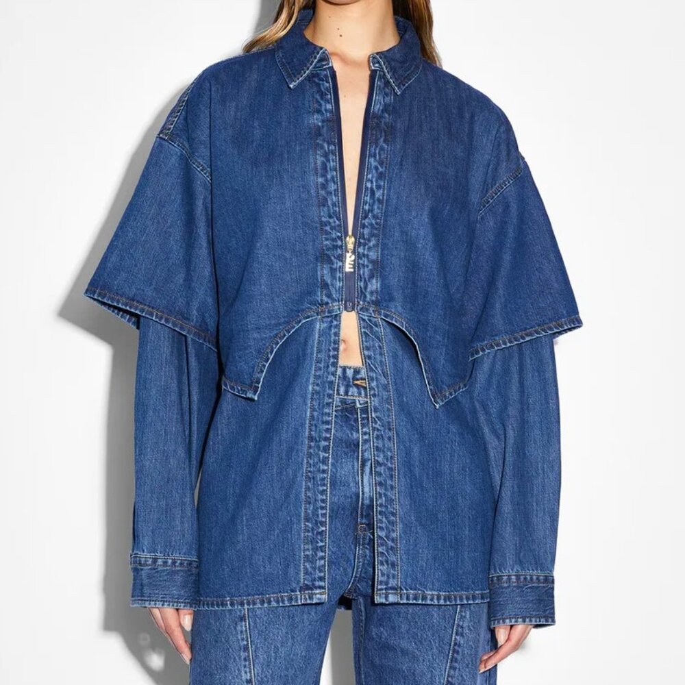 Ksubi - PE Nation Double Denim Runway Shirt Jacket